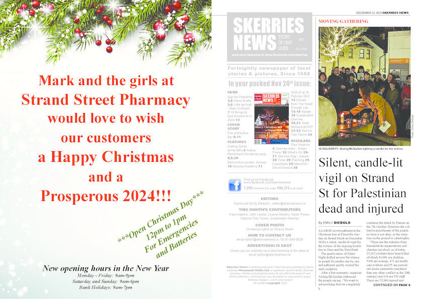 Skerries News December 22nd 2023